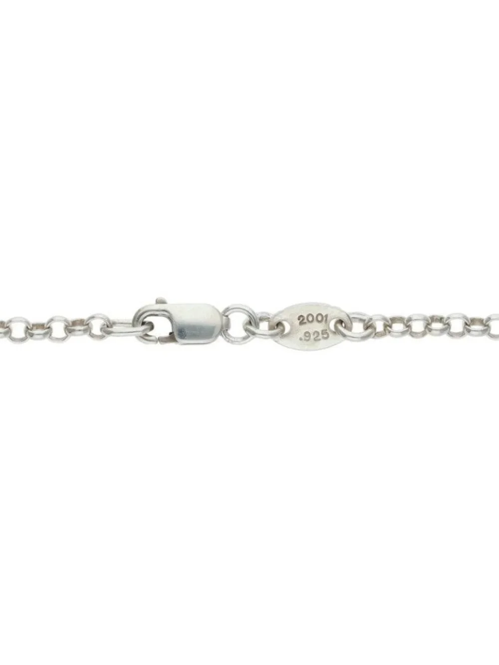 Chrome Hearts Neckchain Roll Chain Silver Necklace